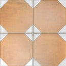 Carrelage effet terre cuite Dover Terra White 33x33 cm