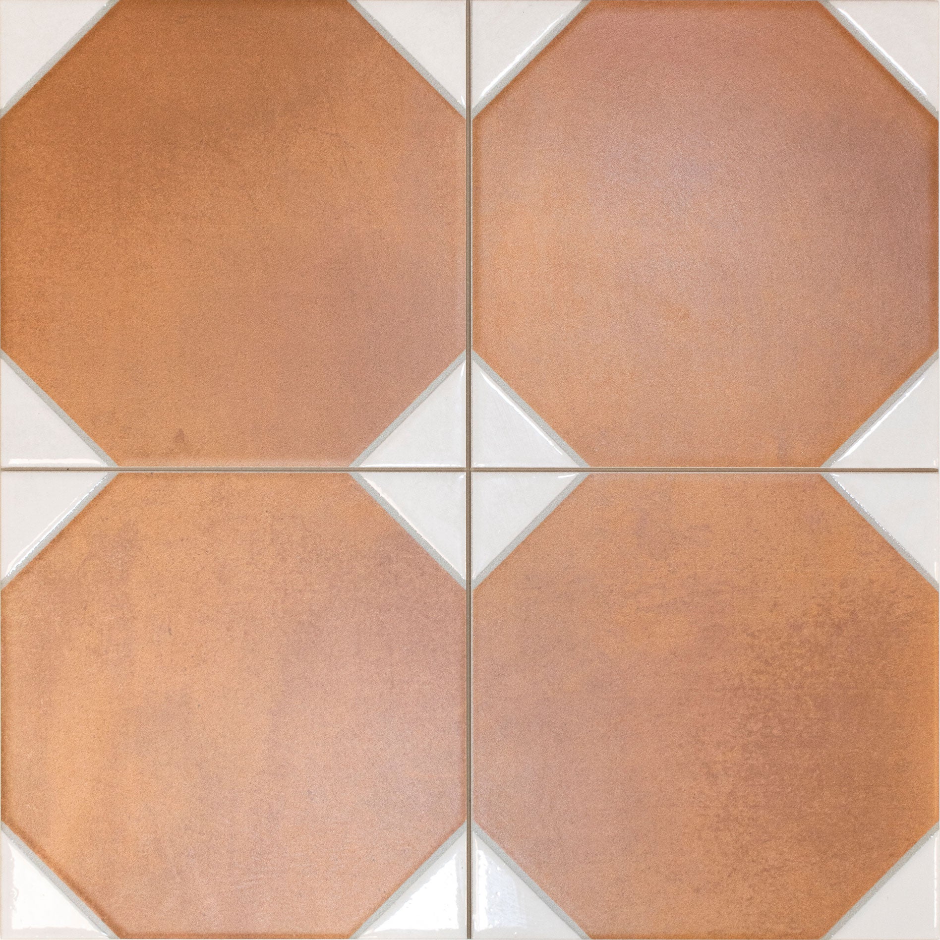 Carrelage effet terre cuite Dover Cotto White 33x33 cm