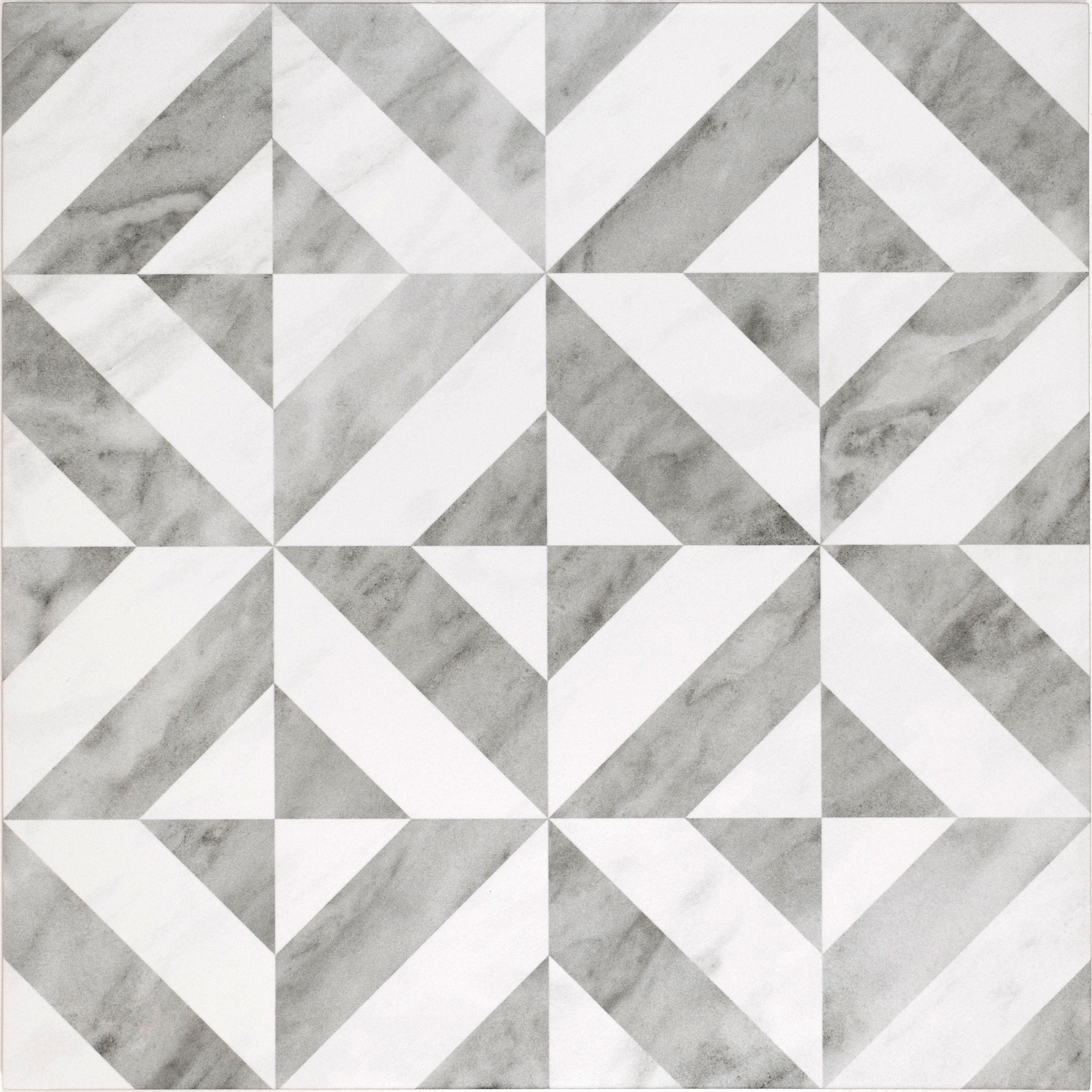 Carrelage à motif géométrique Jazz 33x33 cm