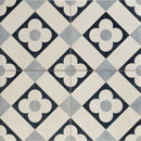 Carrelage à motif graphique Barcelona White 44x44 cm