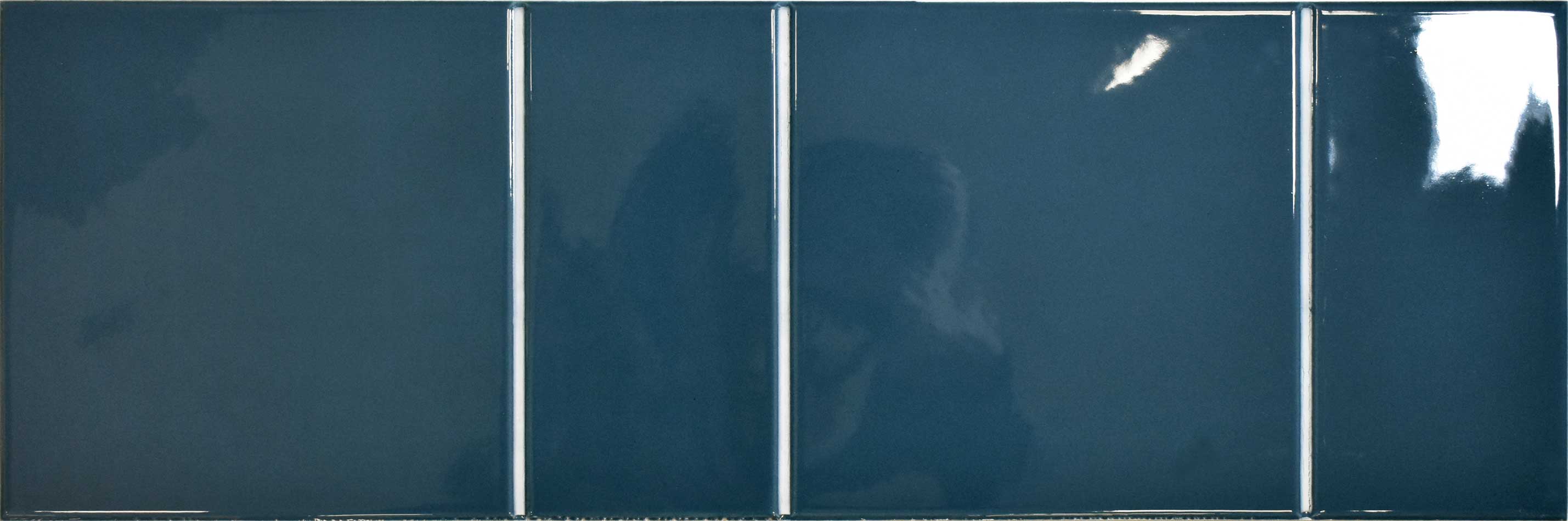 Carrelage à motif décoratif Capri Blue 15x45 cm