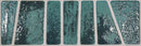 Carrelage à motif décoratif Icon Teal 15x45 cm