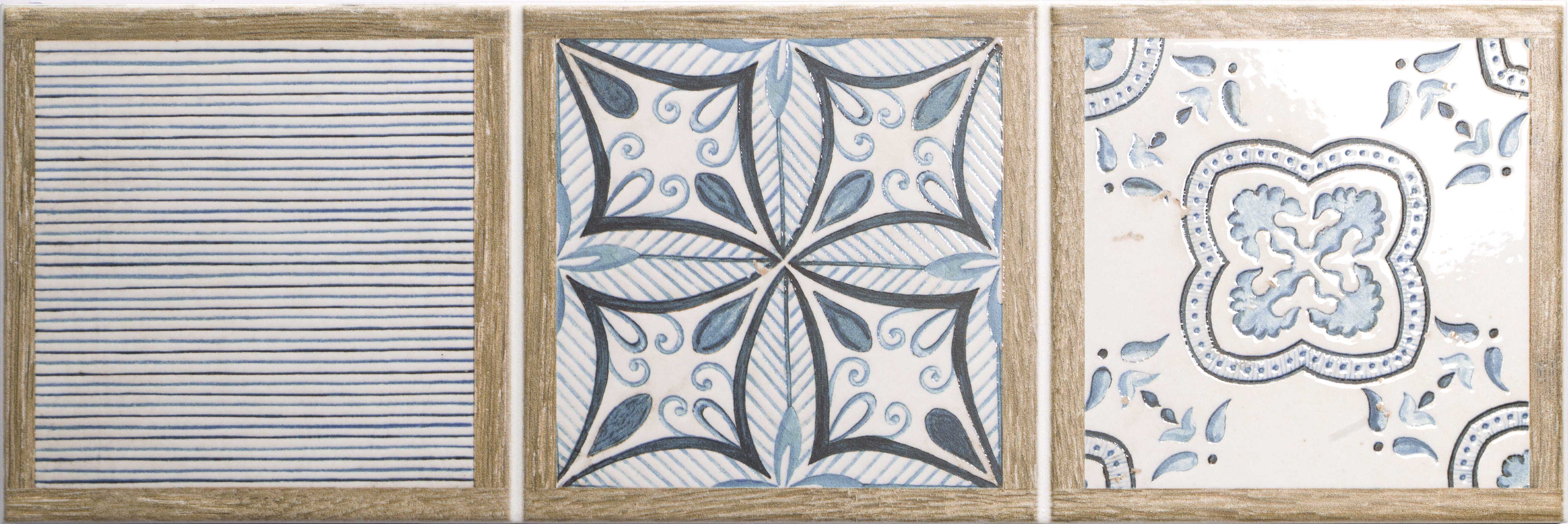 Carrelage à motif oriental Baeza 15x45 cm