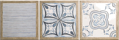 Carrelage à motif oriental Baeza 15x45 cm