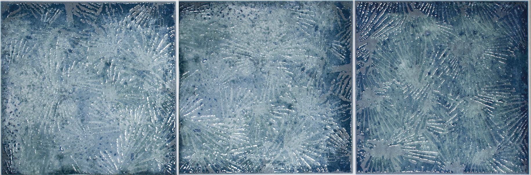Carrelage à motif décoratif Lagoon 15x45 cm