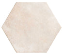 Carrelage hexagonal effet terre cuite Parma Arena 56x48 cm