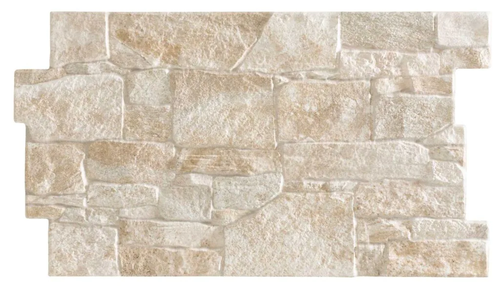 Parement pierre Stones Beige 31x56 cm