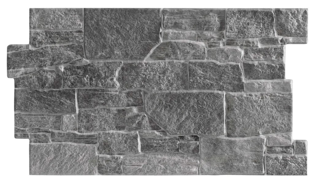 Carrelage effet parement - Stones charcoal 31x56 - 1.21 m²/colis