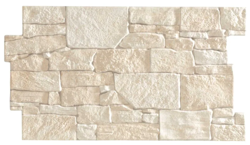 Parement pierre Stones Ivory 31x56 cm