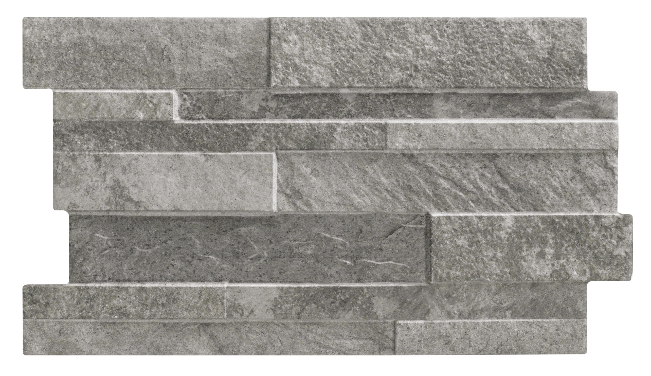 Carrelage effet pierre Pietra Grey 31x56 cm