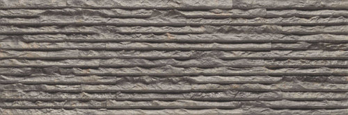 Carrelage mural relief pierre Iguazu Wall Charcoal 21x63 cm