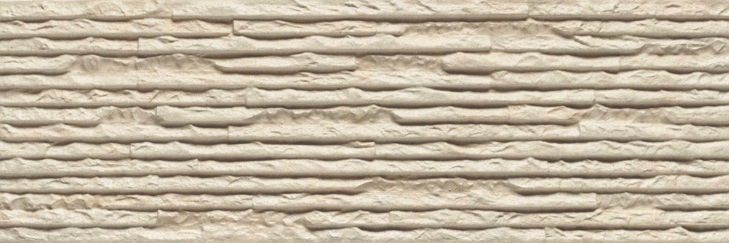 Carrelage mural relief pierre Iguazu Wall Sand 21x63 cm