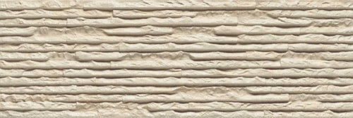 Carrelage mural relief pierre Iguazu Wall Sand 21x63 cm