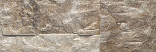 Carrelage mural relief effet pierre Marlstone Nature 21x63 cm
