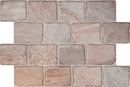 Carrelage effet pierre Filita Cobblestone 44x66 cm