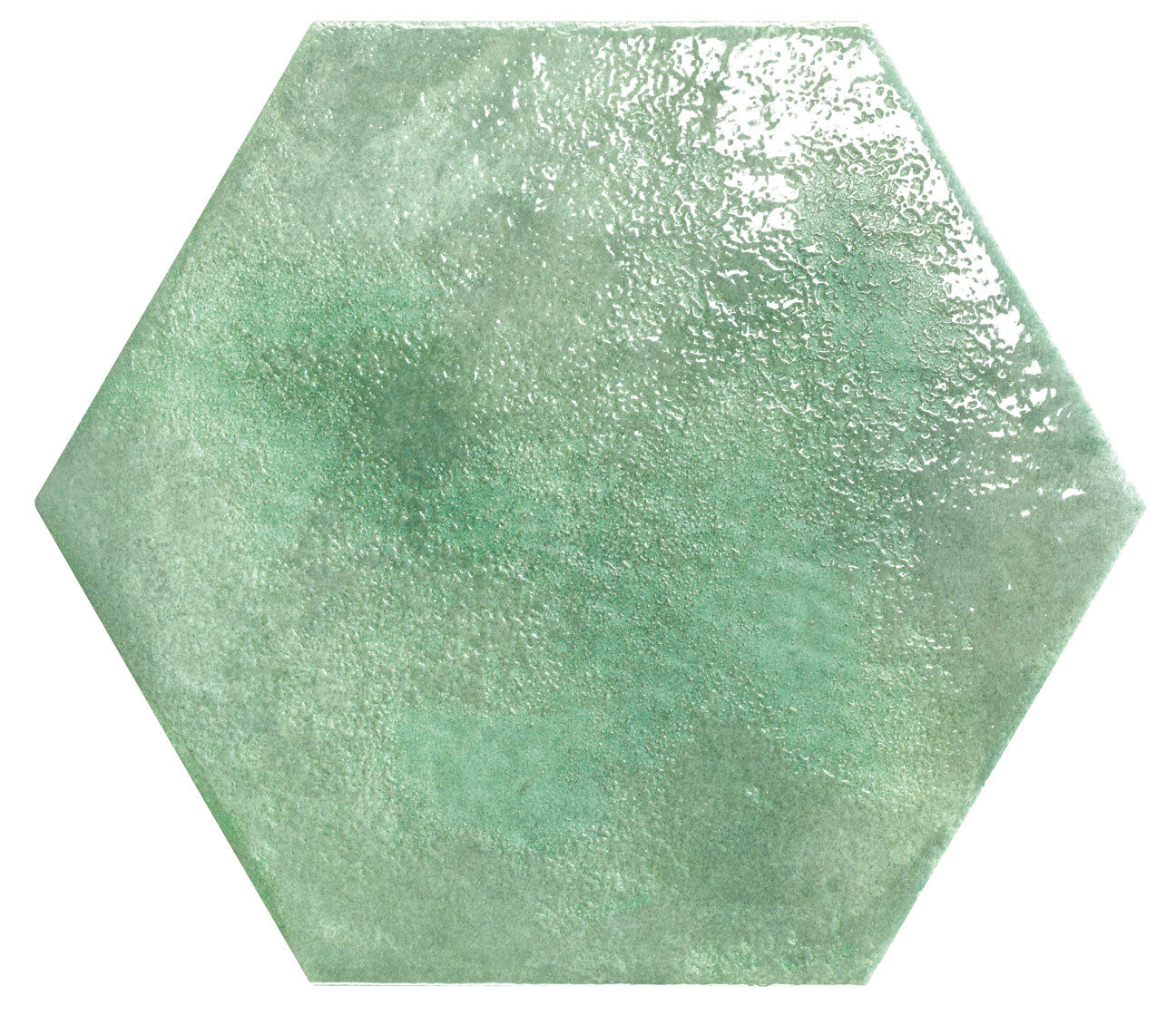 Carrelage hexagonal effet terre cuite Craft Jungle 28,5x33 cm