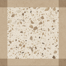 Carrelage décor terrazzo Croma Clay Décor mat 25x25 cm