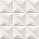 Carrelage effet métal Delta Blanco 33x33 cm