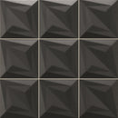 Carrelage effet métal Delta Negro 33x33 cm
