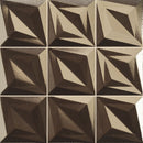 Carrelage effet métal Delta Oro 33x33 cm