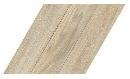 Carrelage losange effet bois Diamond Timber Oak Chevron (L) 70x40 cm