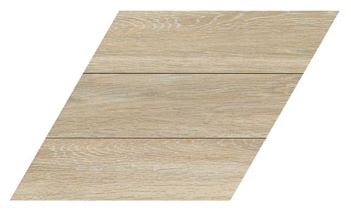 Carrelage losange effet bois Diamond Timber Oak Chevron (R) 70x40 cm