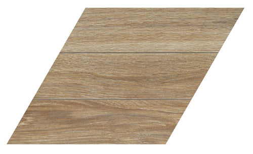 Carrelage losange effet bois Diamond Timber Walnut Chevron (R) 70x40 cm