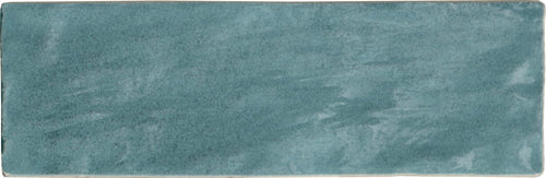 Carrelage imitation zellige RIAD AQUA 6.5x20 - 0.50 m² par boîte