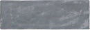 Riad Grey – Faïence murale grise brillante 6,50x20 cm