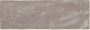 Riad Taupe – Faïence murale taupe brillante 6,50x20 cm