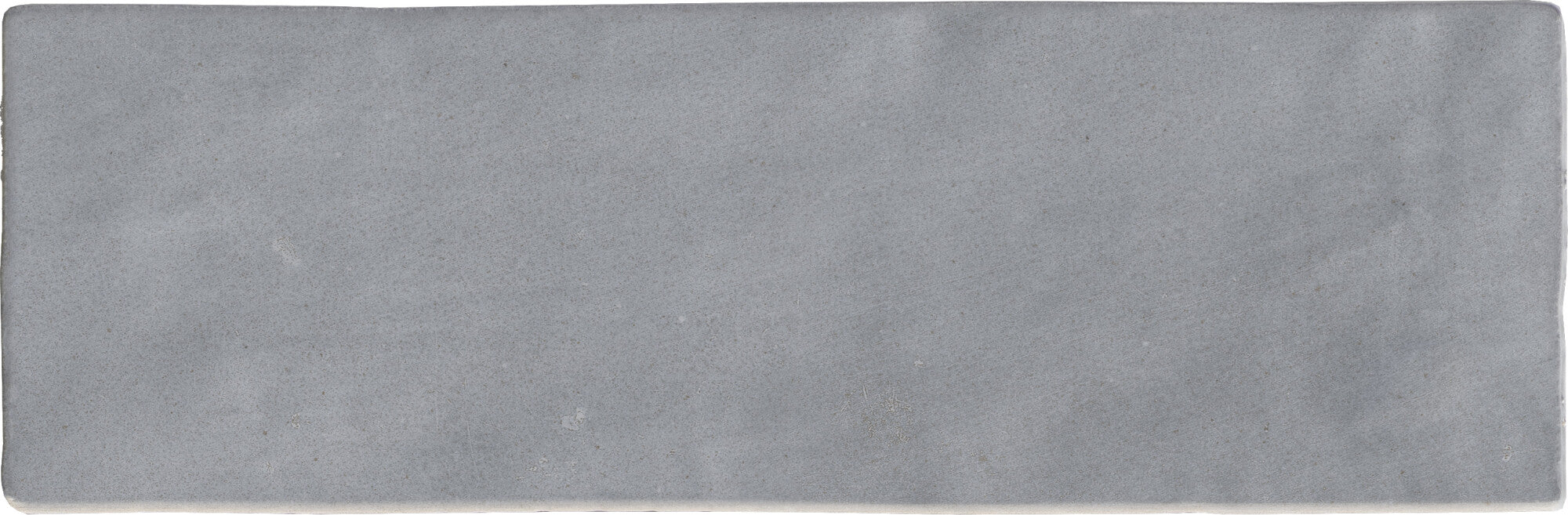 Faïence effet zellige Sahn Grey 6,5x20 cm