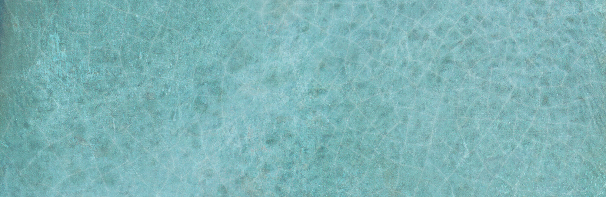 Faïence effet zellige Dyroy Aqua 6,5x20 cm
