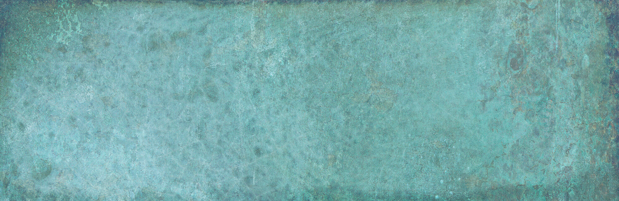 Faïence effet zellige Dyroy Aqua 6,5x20 cm