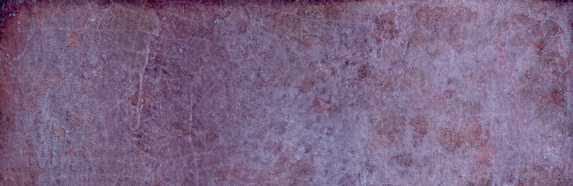 Faïence effet zellige Dyroy Aubergine 6,5x20 cm