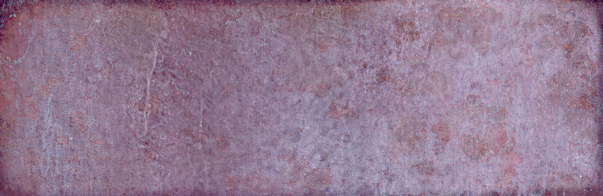 Faïence effet zellige Dyroy Aubergine 6,5x20 cm