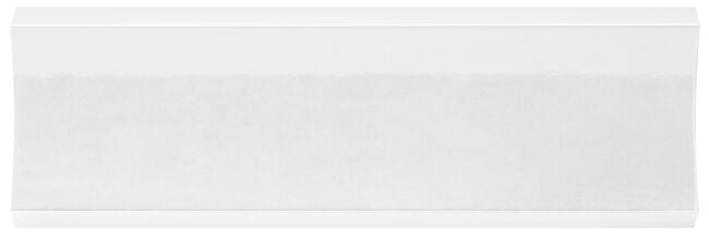 Faïence murale relief Bow White 15x45 cm – vue du carreau