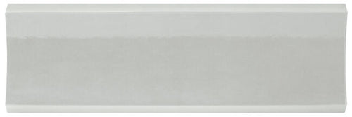 Faïence murale relief Bow Silver 15x45 cm – vue du carreau