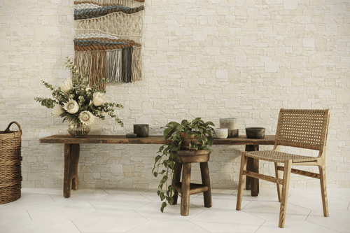 Parement pierre Stones Ivory 31x56 cm