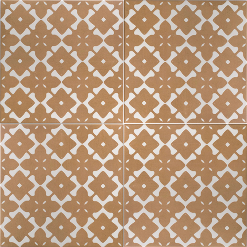 Carrelage imitation terre cuite - Bari deco cotto 33x33 - 1 m²/colis