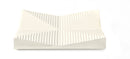 Faïence murale 3D Pique White 10x10 cm