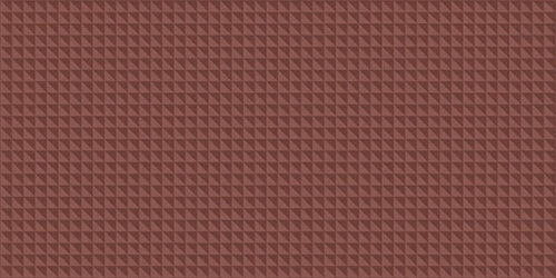 Faïence murale relief Pique Waffle Bordeaux 20x40 cm – vue du carreau