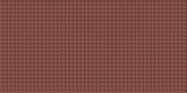Faïence murale relief Pique Waffle Bordeaux 20x40 cm – vue du carreau
