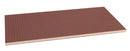 Faïence murale relief Pique Waffle Bordeaux 20x40 cm