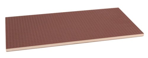 Faïence murale relief Pique Waffle Bordeaux 20x40 cm