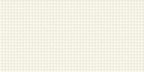 Faïence murale relief Pique Waffle White 20x40 cm – vue du carreau