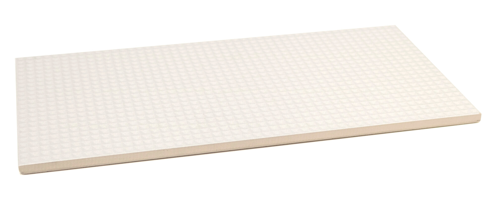 Faïence murale relief Pique Waffle White 20x40 cm