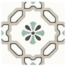 TANGER SAND LILY : carrelage décoratif mat 12,3x12,3