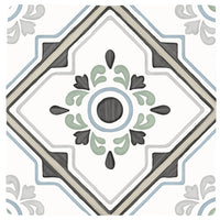 TANGER SAND BLOOM : carrelage décoratif mat 12,3x12,3