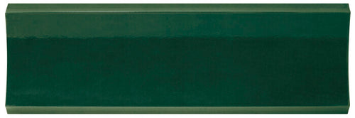 Faïence murale relief Bow Green 15x45 cm – vue du carreau