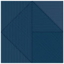 Faïence décorative Lins Navy 20x20 cm